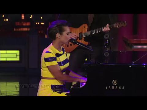 アリシア・キーズ: イフ・アイ・エイント・ガット・ユー (Live on Letterman)