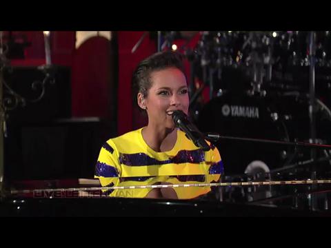 アリシア・キーズ: ニュー・デイ (Live on Letterman)