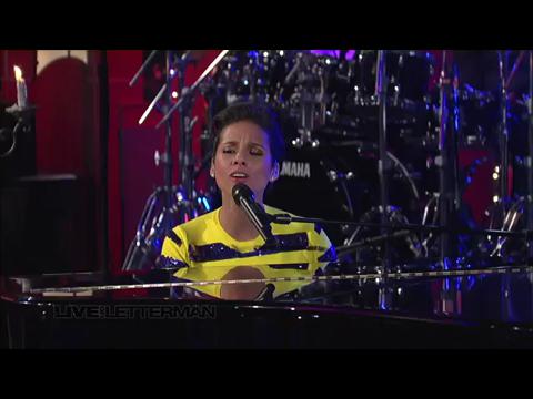 アリシア・キーズ: ノット・イーヴン・ザ・キング (Live on Letterman)