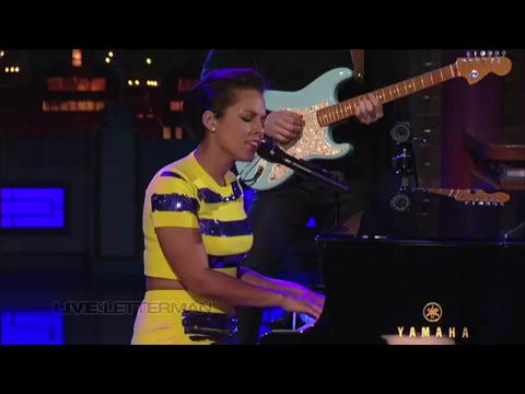 アリシア・キーズ: リッスン・トゥ・ユア・ハート (Live on Letterman)
