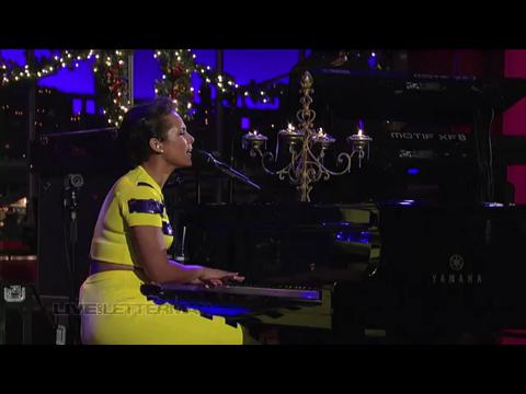 アリシア・キーズ: ブラン・ニュー・ミー (Live on Letterman)