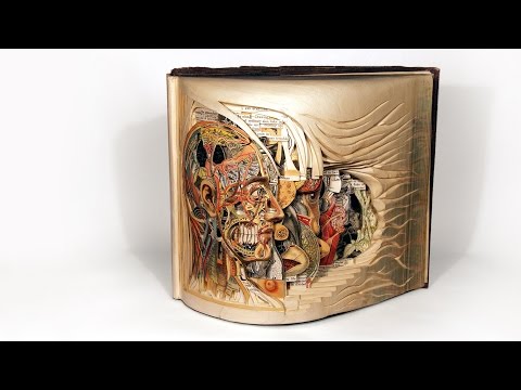 ブライアン・デットマー: 古びた本が繊細なアートに生まれ変わる時